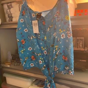 Hot Topic Tinkerbell Tank Top